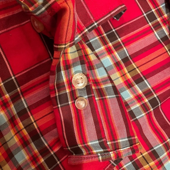 Hickey Freeman Long Sleeve Button Down Shirt Size Large - Picture 7 of 7